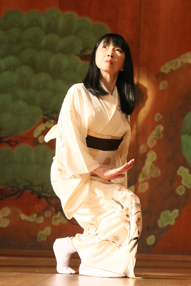 三島由紀夫作 近代能楽集「弱法師」より縞